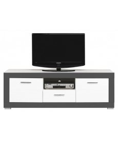 GRAY GR-1 TV szekrény fehér mat/grafit rtv