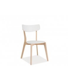 TIBI szék fehér/fehérített tölgy