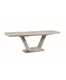 ARMANI CERAMIC asztal 160-220x90 szürke MARMUR/szürke
